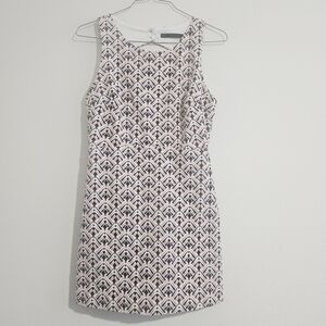 Zara Trafaluc Geometric Pattern Playsuit Skort Dress Small